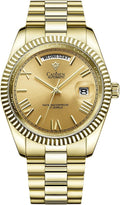 CADISEN Men's Automatic MIYOTA 8285 Mechanical Watch Casual Watches for Men Waterproof Sapphire