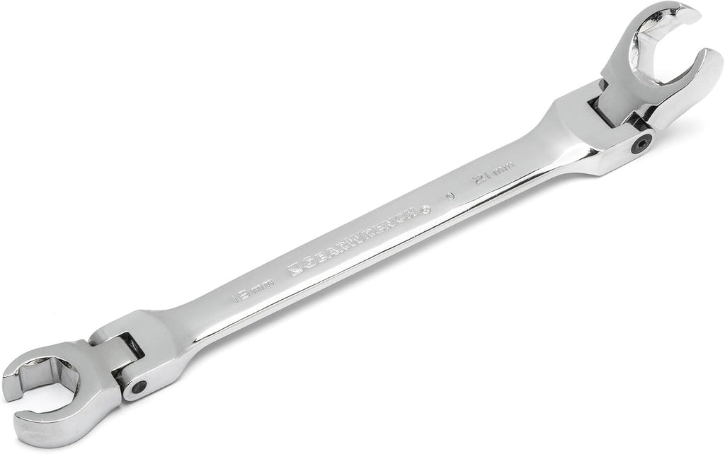 GEARWRENCH 6 Pc. Flex Flare Nut Wrench, Metric - 81911D