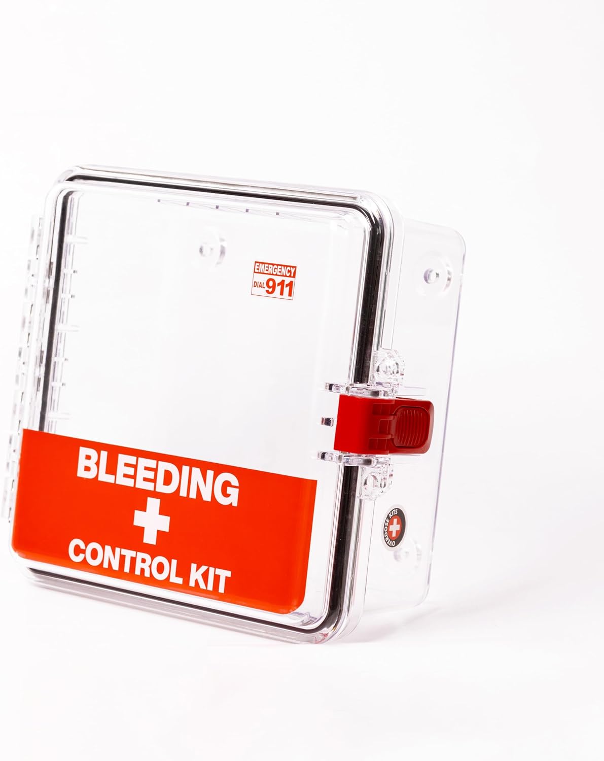 Bleeding Control Kit Outdoor Emergency Wall-Mount Cabinet (Cabinet Only, No Bleeding Kit Included)