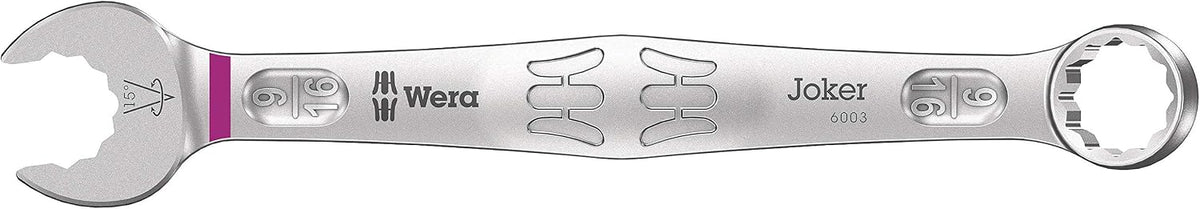Wera 05020241001 6003 Joker 8 Imperial Set 1 combination wrench set, Imperial, 8 pieces