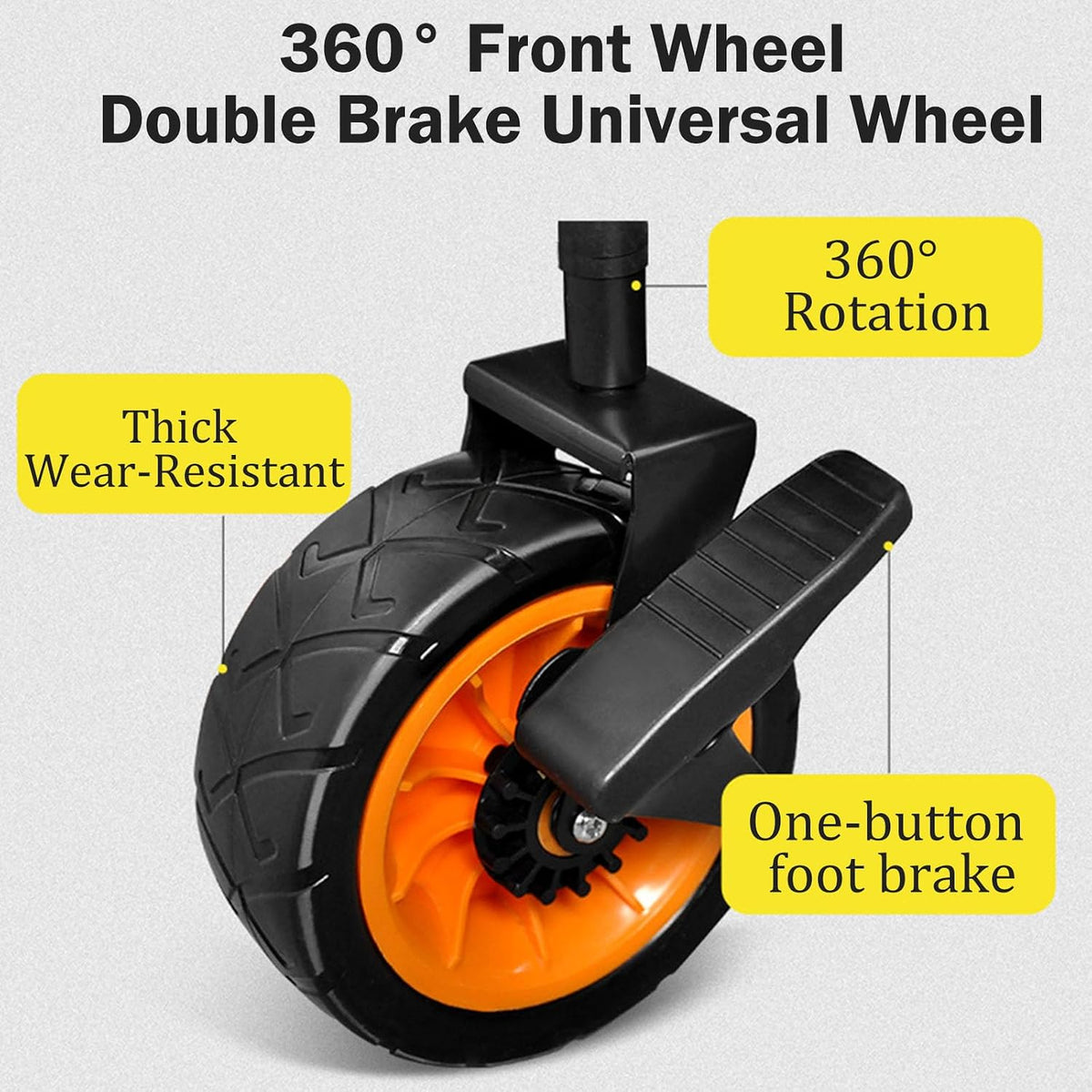 Collapsible Wagon Garden Cart,Folding Garden Carts,Beach Wagon Grocery Wagon All-Terrain Wagon Sports Beach Wagon Cart Rubber Wheel Universal Wheel Camping Cart with Folding Panels,(a) black