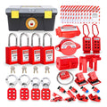 50 PCS Lockout Tagout Kit, OSHA Compliant Electrical Loto Kit, Safety Padlocks, Circuit Breaker Lockouts, Valve Lock, Hasp & Loto Tags, Industrial Safety Electrical & Mechanical