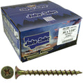 Drywall Screws: Yellow ZINC #6 x 1-5/8' Bulk COARSE Thread Drywall, Gypsum Board, Sheetrock, Plasterboard Screws. Use for Low Cost, All Purpose Wood Screws (22 POUNDS 5,000 Approx. Screw Count)