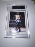 Usain Bolt Signed 2008 SI For Kids Trading Card Rookie Medal Beckett #4 - Autographed Olympic Cards