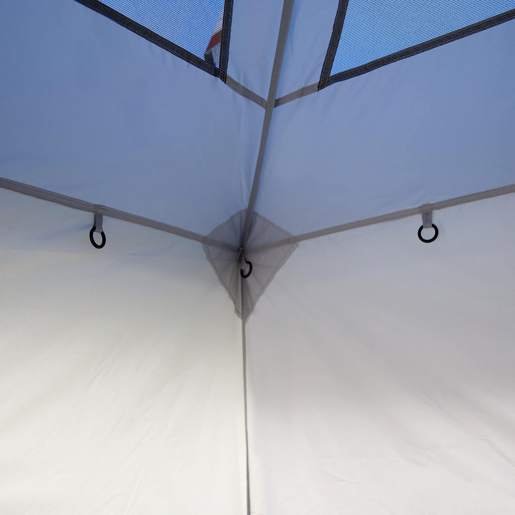 E-Z UP Camping Cube Sport, Converts 10' Angled Leg Canopy into Camping Tent