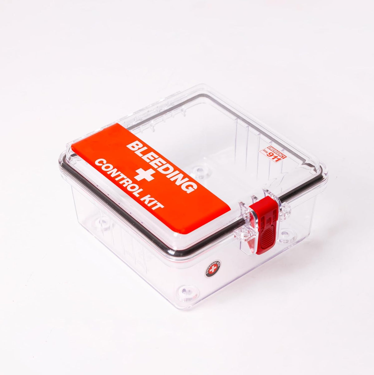 Bleeding Control Kit Outdoor Emergency Wall-Mount Cabinet (Cabinet Only, No Bleeding Kit Included)