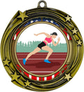 All Quality Stars Design Track and Field Medal (Female) | Competition Metal Medal - 1st, 2nd, 3rd Place