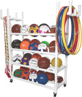 Champion Sports Equipment Cart White