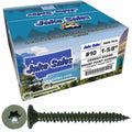 Jake Sales #10x1-5/8' Cement Board Screws - Star/Torx T-25 Head (4000 Count)