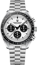 Pagani Design 1701 V3 Men's Chronograph Quartz Dial 40mm VK63 Movement Stainless Steel Mirror Sapphire Watch 100 Meter Water Resistant Sport Watch