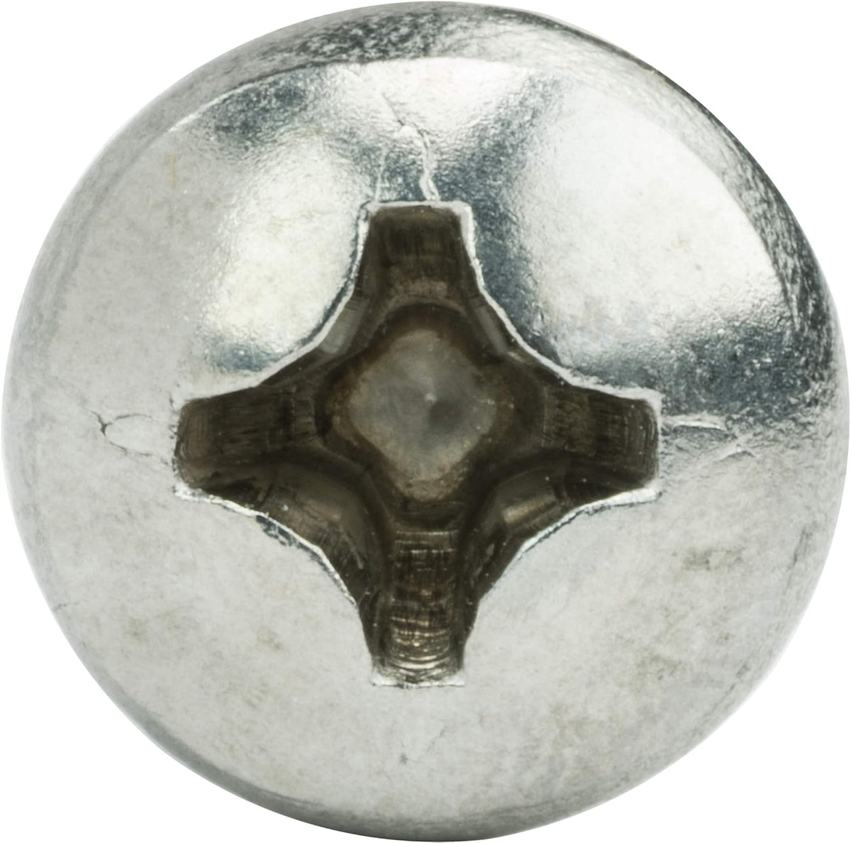 #14 x 1-1/2' Pan Head Sheet Metal Screws, Stainless Steel 18-8, Full Thread, Bright Finish, Self-Tapping, Quantity 1000 By Fastenere