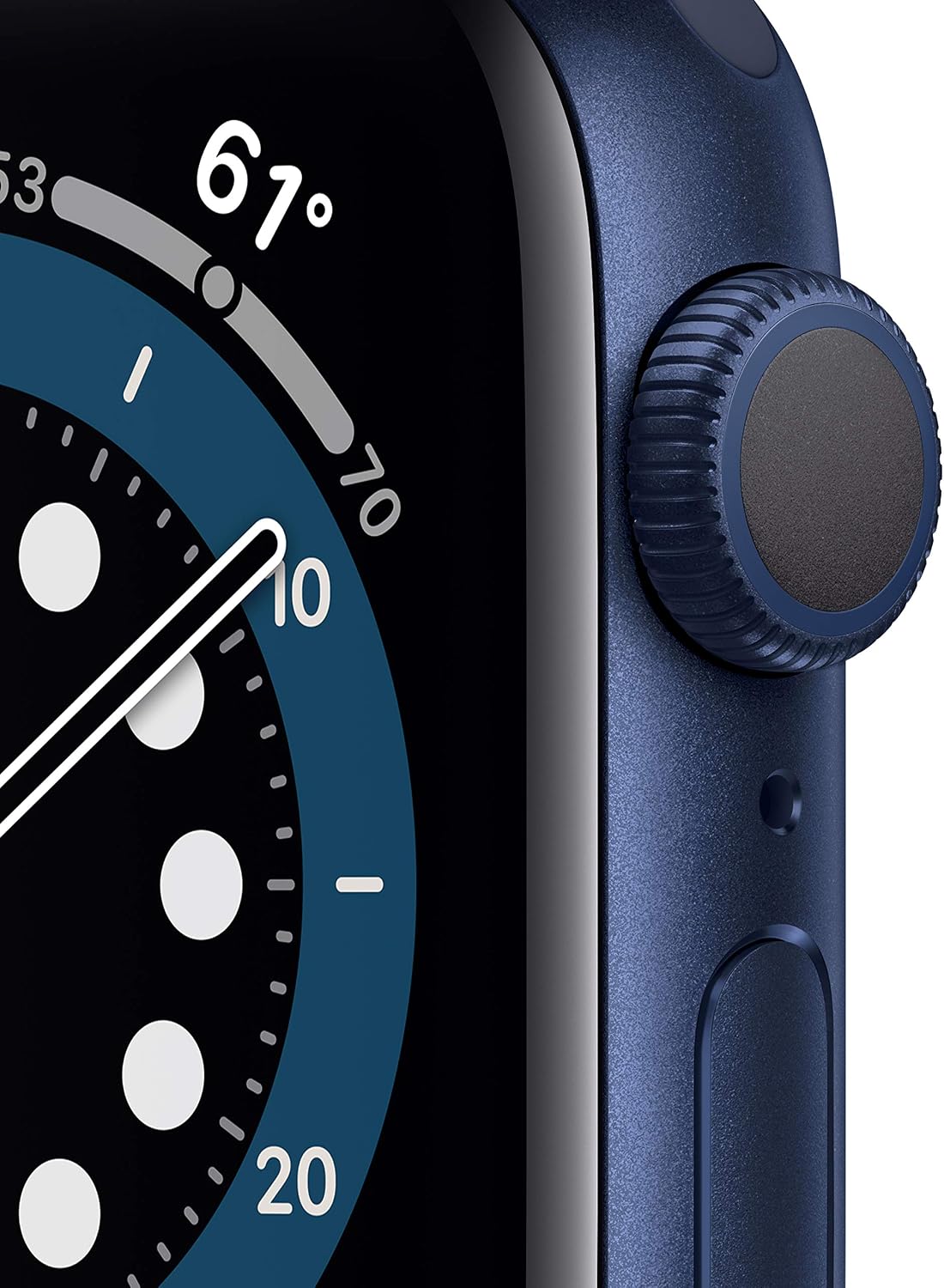 Apple Watch Series 6 (GPS, 40mm) - Blue Aluminum Case with Deep Navy Sport Band