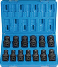 Grey Pneumatic (1313UM) 1/2' Drive 13-Piece Standard Length Metric Universal Socket Set