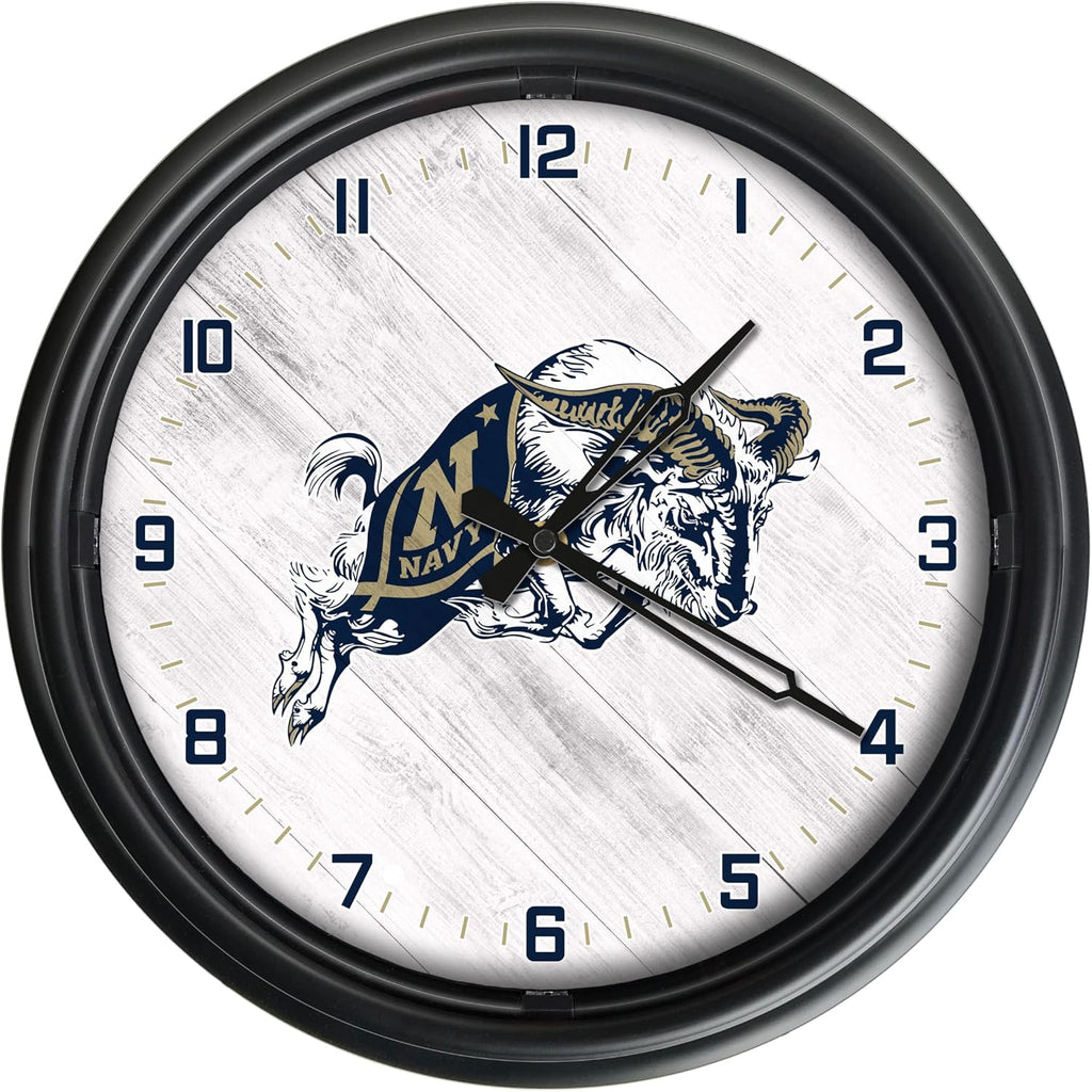 Holland Bar Stool US Naval Academy Indoor/Outdoor LED Wall Clock