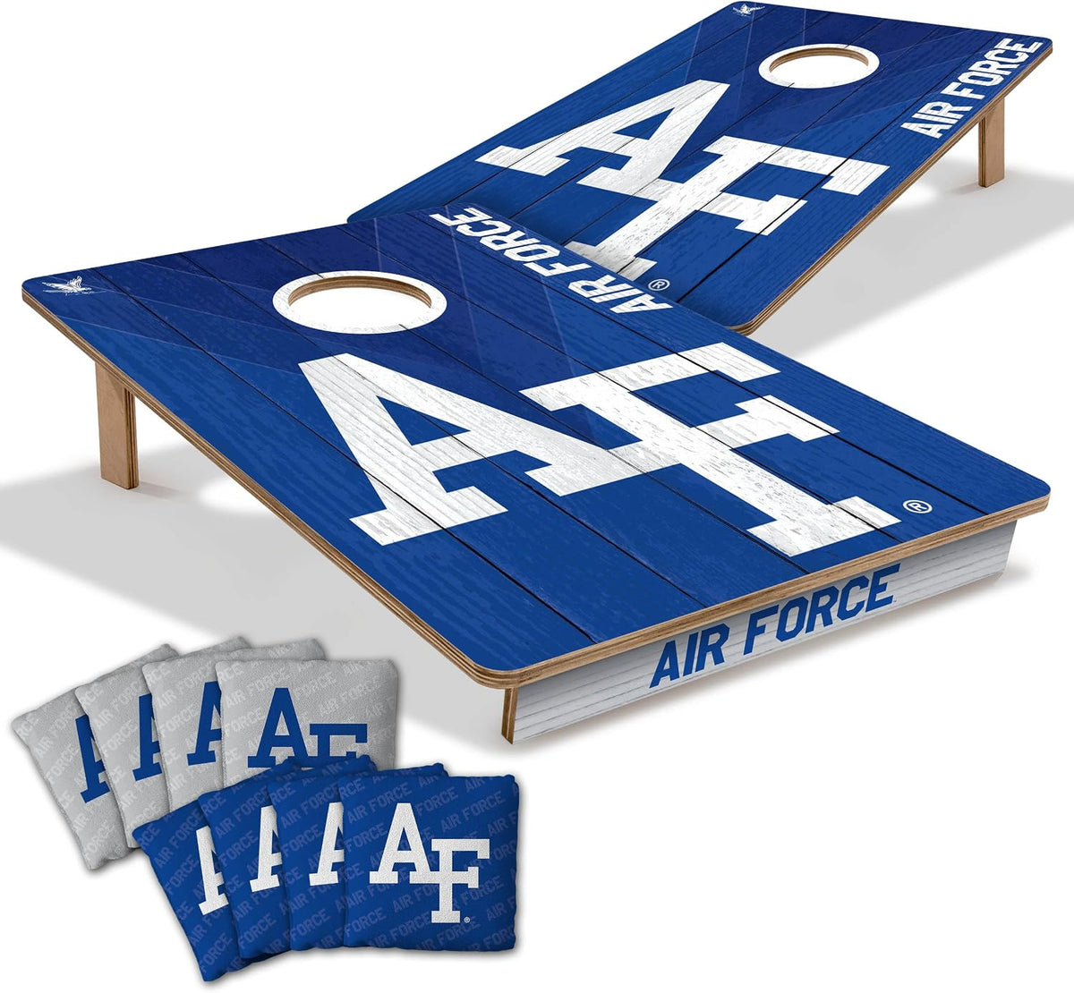 YouTheFan NCAA 2' x 3' Wood Cornhole Game with Logo Bags