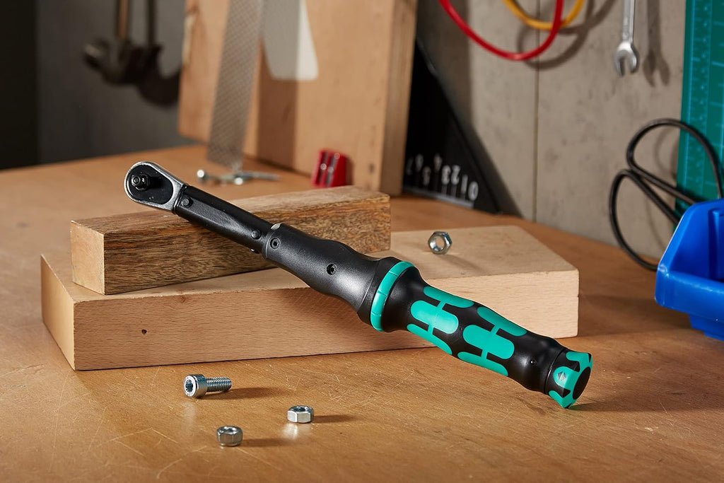 WERA 05075604001 Click-Torque A 5 Torque Wrench with Reversible Ratchet, 2.5-25 Nm, 1/4' x 2.5-25 Nm