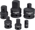 GEARWRENCH 6 Piece 1/4', 3/8', 1/2', 3/4' Drive Impact Adapter Set | 84928A-07 (Pack of 12)