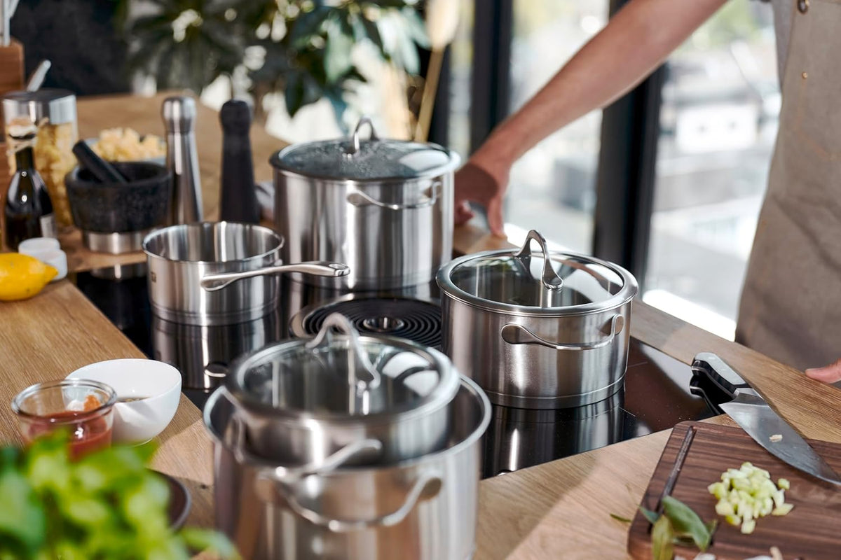 ZWILLING Essence Cookware Set, Stainless Steel, 5-Piece
