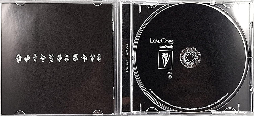 Sam F. Smith Signed Love Goes CD Booklet Album Cover JSA Authentic COA Pop R&B Soul Music Compatible with Sam Smith Autographed Memorabilia
