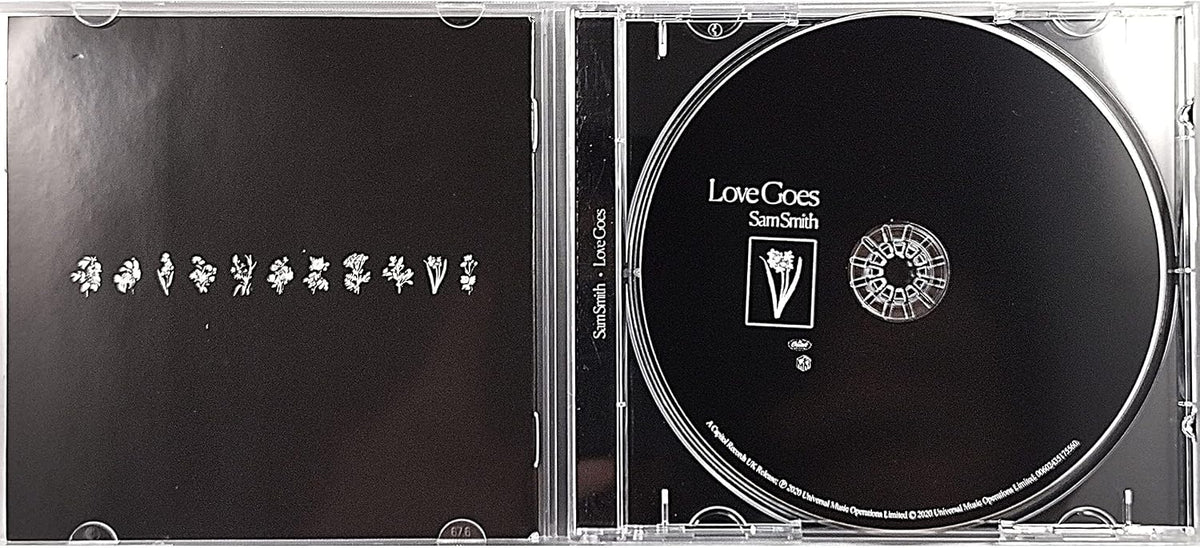 Sam F. Smith Signed Love Goes CD Booklet Album Cover JSA Authentic COA Pop R&B Soul Music Compatible with Sam Smith Autographed Memorabilia