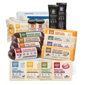 Farmers Market Charcuterie Gift Basket – Gourmet Meat & Cheese Gift Box with Summer Sausage, Wisconsin Cheese, Salami, Crackers & Mustard – Shelf Stable, Keto Friendly Food Gift for Father's Day, Holidays and Entertaining
