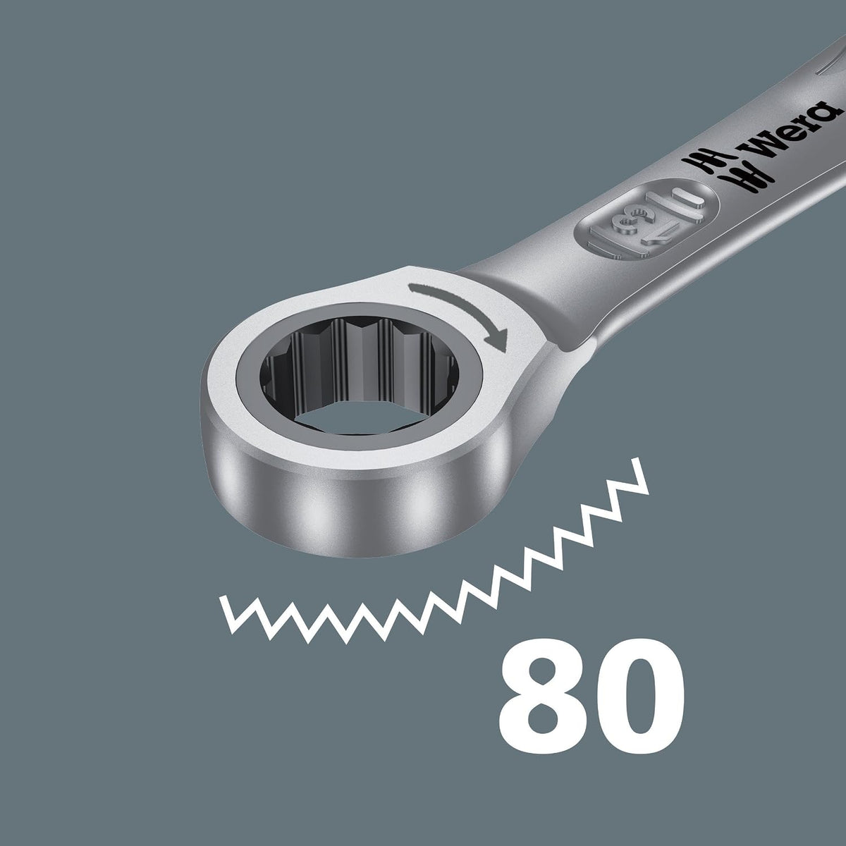 Wera 05020022001 Joker Ratcheting Combination Set, 6 Piece