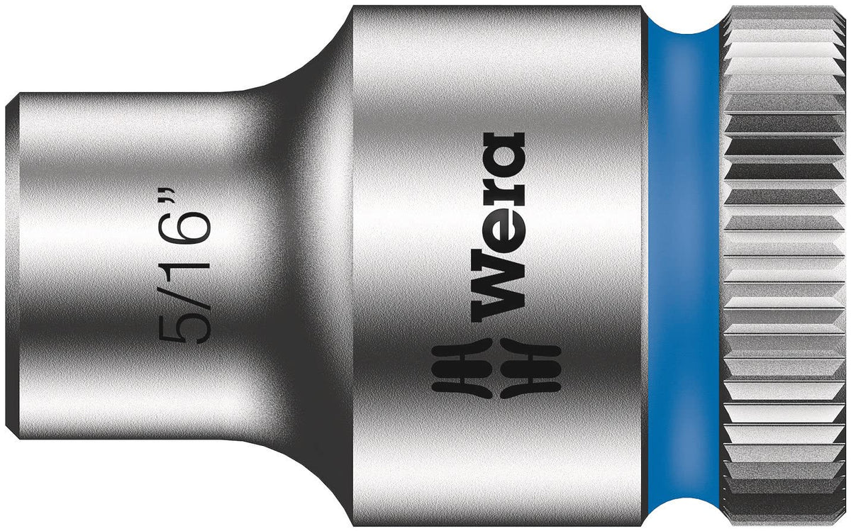 WERA 05004051001 8100 SB 11 Zyklop Imperial Metal Ratchet Set, 29 Piece, 3/8' Drive