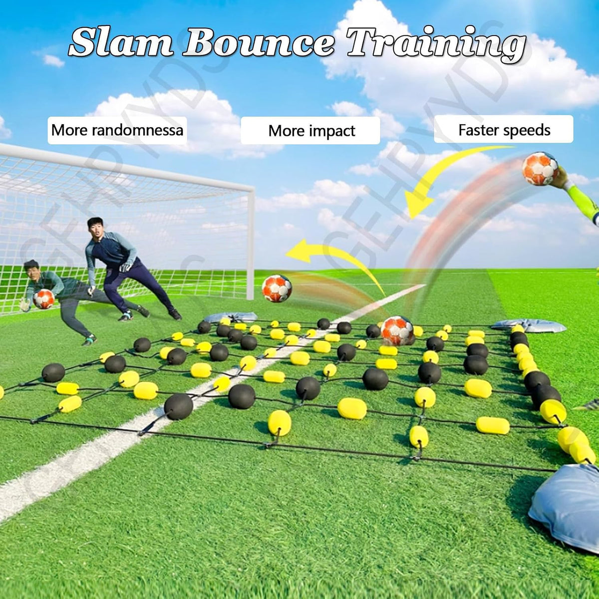 Goalkeeper Ball Deflector - Ball Deflector, Outdoor Volleyballs,Reflex & Agility Training Equipment for Enhanced Goalkeeping Skills