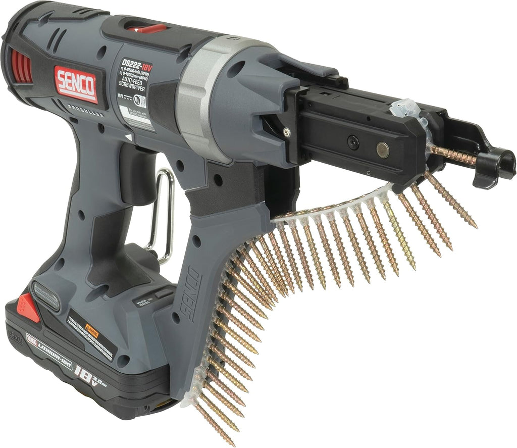 Senco DURASPIN DS222-18V 2' 2500 RPM Cordless Auto-Feed Screw Driver 10B0002N