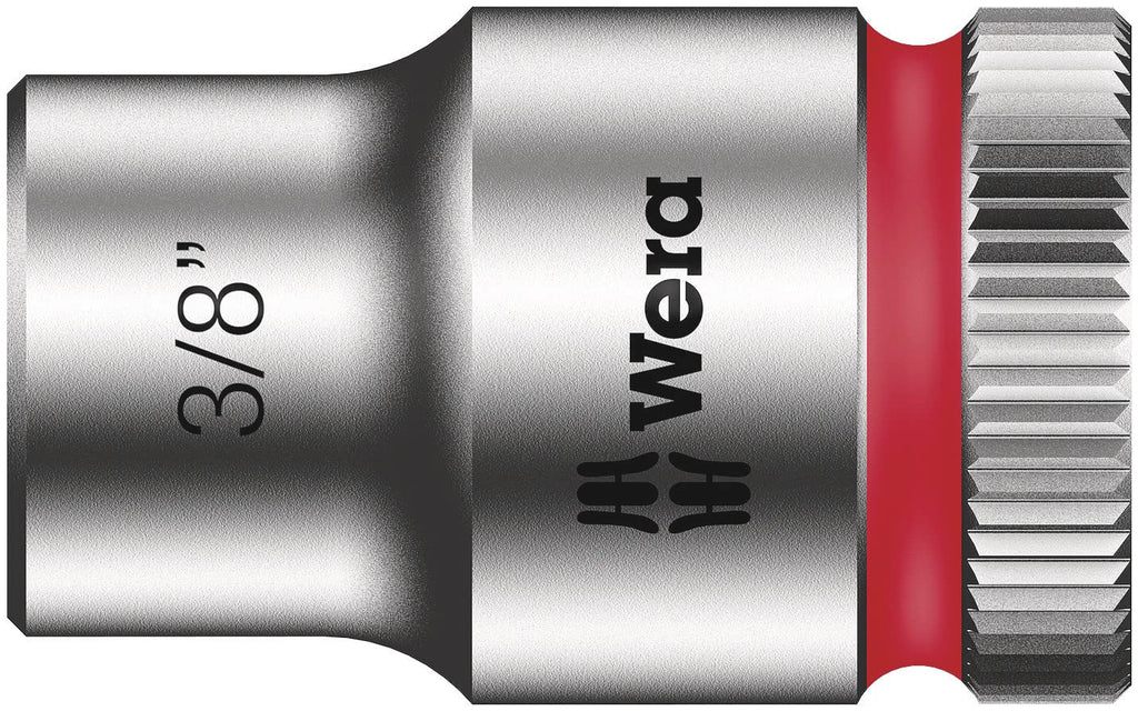 WERA 05004051001 8100 SB 11 Zyklop Imperial Metal Ratchet Set, 29 Piece, 3/8' Drive
