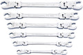 GEARWRENCH Ratcheting Flex Head Flare Nut Metric Wrench Set 6 Pc. - 89101D
