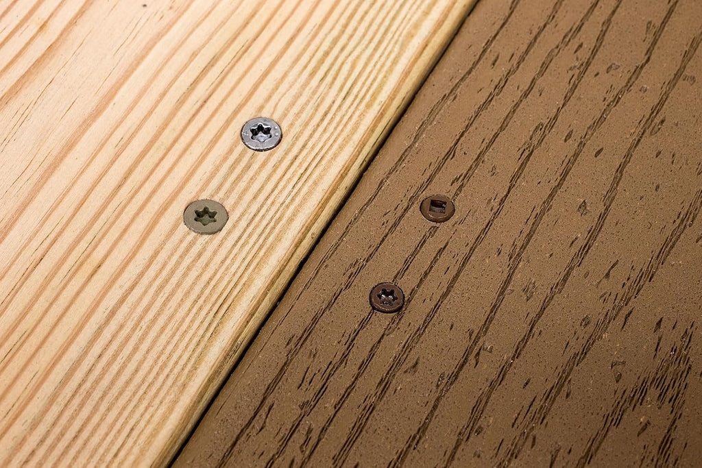 Simpson Strong-Tie SSDWP3S305 Deck-Drive DWP Wood SS Screw (Collated) #10 x 3 in. T25 6-Lobe Type 305 (1000-Qty)