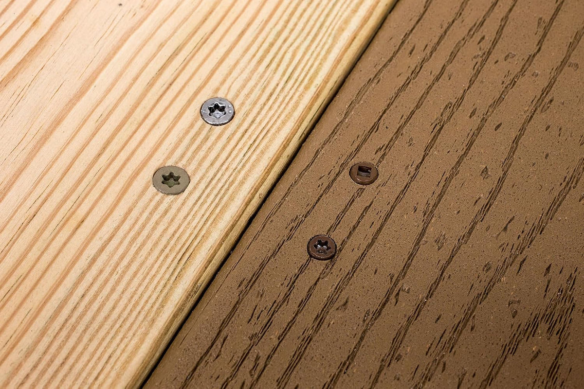 Simpson Strong-Tie SSDWP3S305 Deck-Drive DWP Wood SS Screw (Collated) #10 x 3 in. T25 6-Lobe Type 305 (1000-Qty)