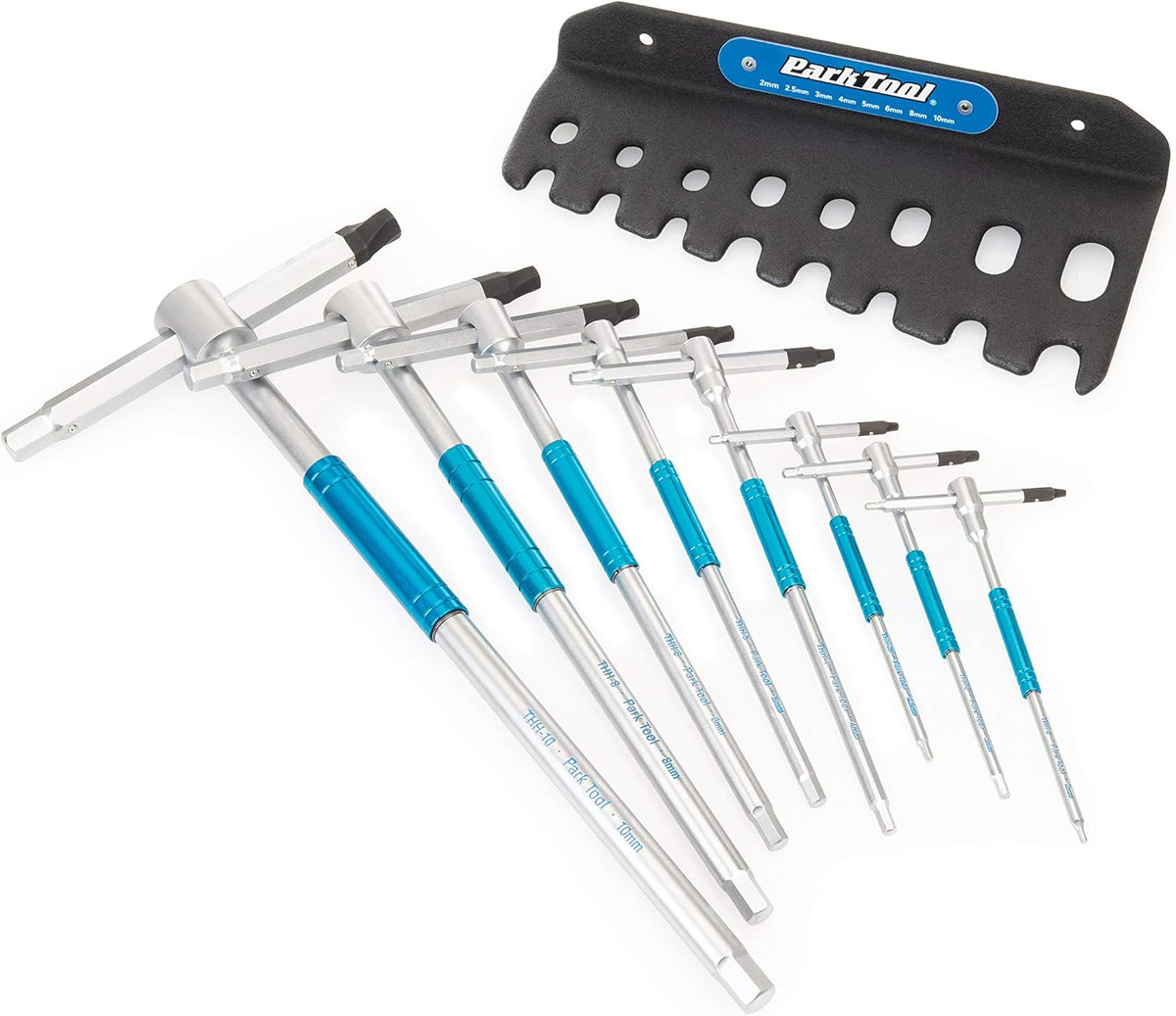 THH-1 - Sliding T-Handle Hex Wrench Set, Silver