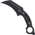 CRKT Du Hoc Fixed Blade Knife with Sheath: SK-5 Plain Edge Blade, G10 Handle, 2630