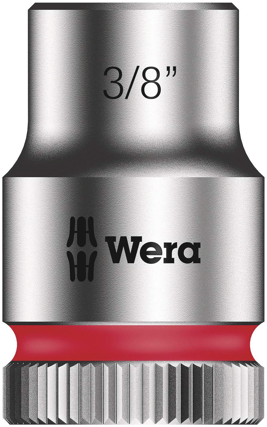 WERA 05004051001 8100 SB 11 Zyklop Imperial Metal Ratchet Set, 29 Piece, 3/8' Drive