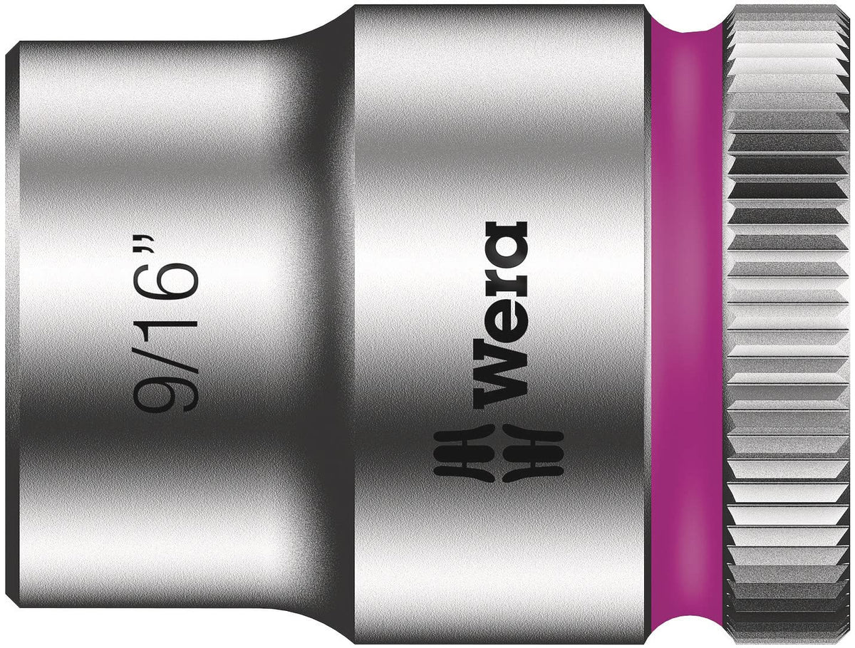 WERA 05004051001 8100 SB 11 Zyklop Imperial Metal Ratchet Set, 29 Piece, 3/8' Drive