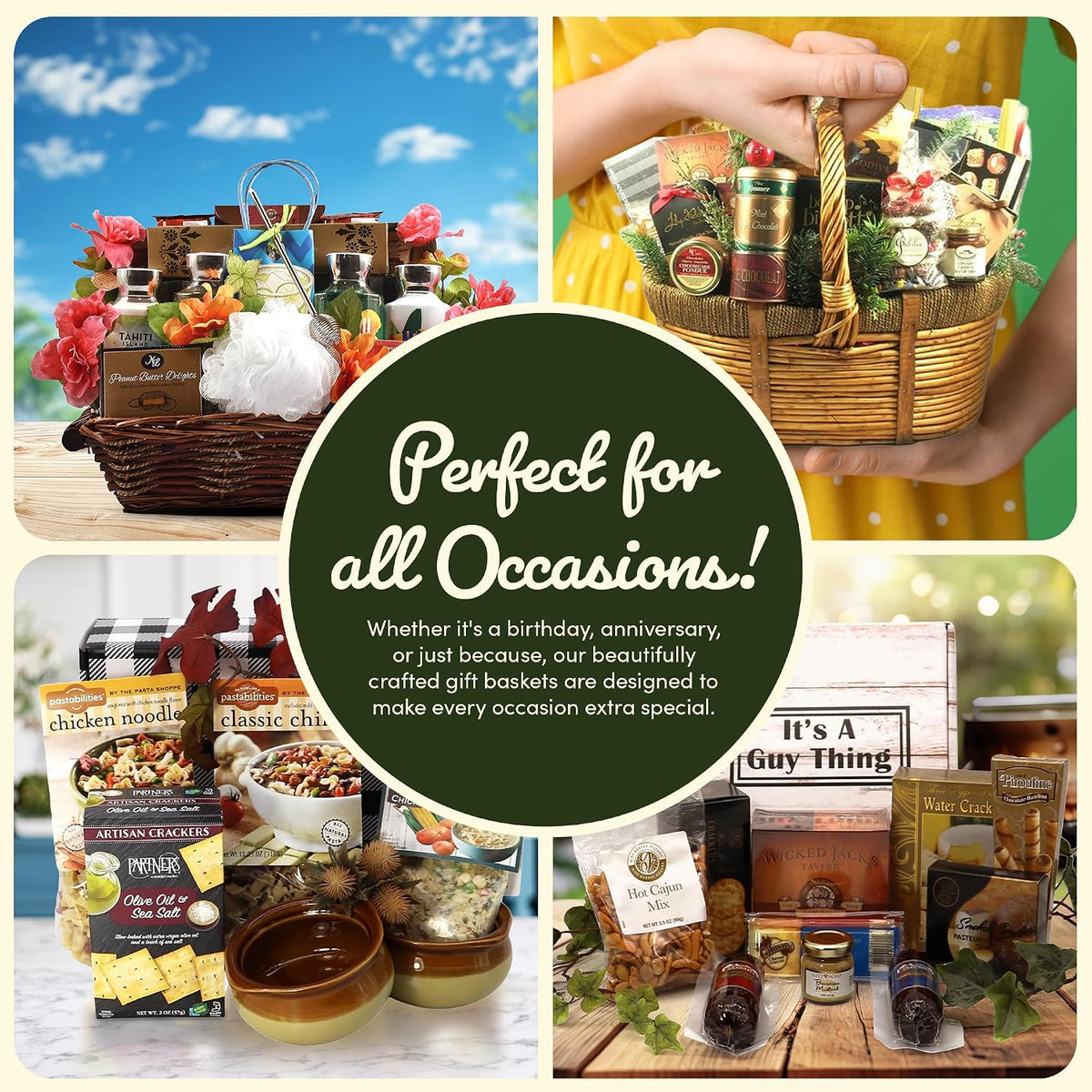 Gift Basket Village - Late Harvest Gift Basket, Autumnal Treats in Metal Tin, Ideal for Any Occasion This Fall