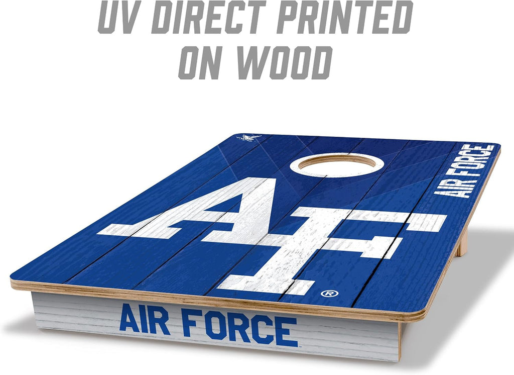 YouTheFan NCAA 2' x 3' Wood Cornhole Game with Logo Bags