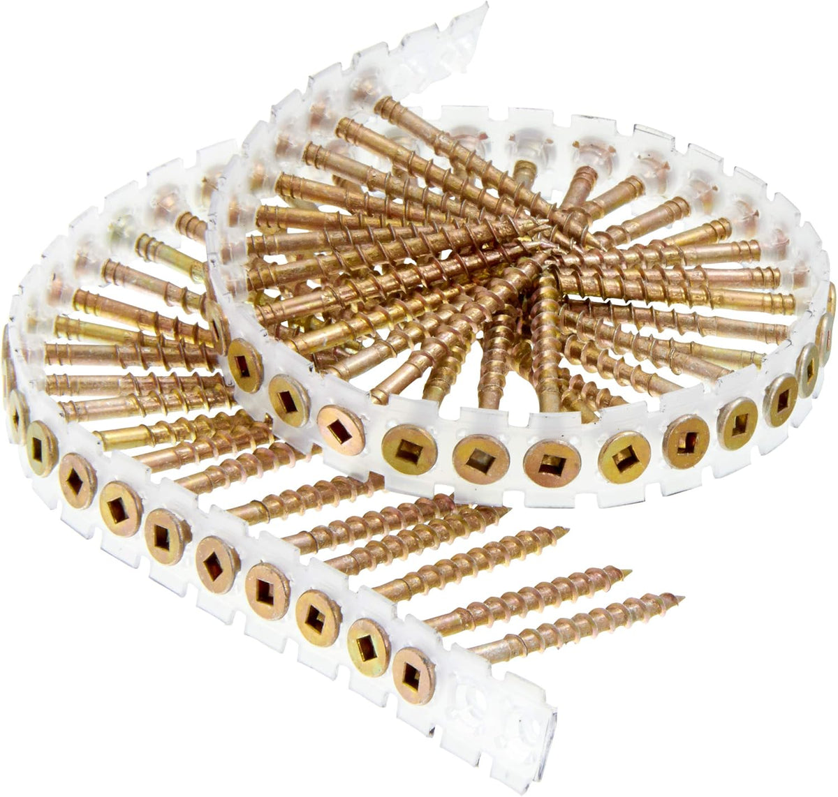 Senco 08F200Y Duraspin# 8 by 2' Subfloor Collated Screw (1,000per Box) (Pack of 6)