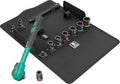 WERA - 05005531001-8100 SB 13 Zyklop Comfort Ratchet Set, reversing Lever, 3/8' Drive, Imperial, 11 Pieces