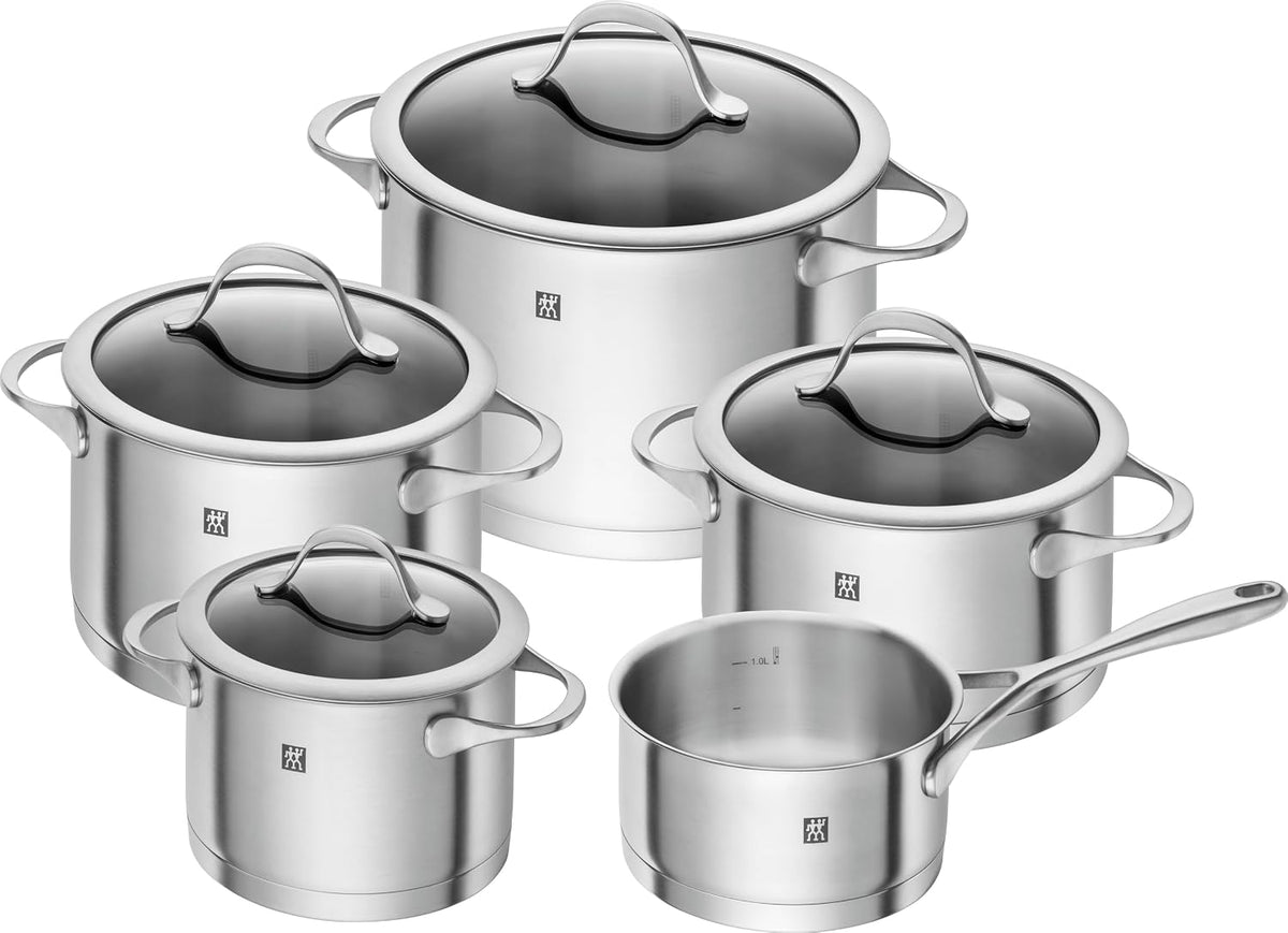 ZWILLING Essence Cookware Set, Stainless Steel, 5-Piece