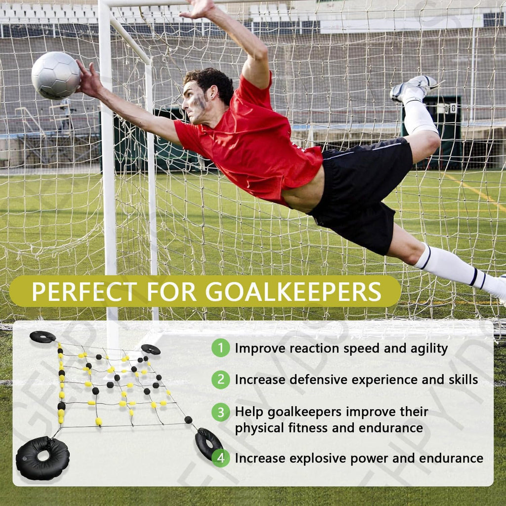 Goalkeeper Ball Deflector - Ball Deflector, Outdoor Volleyballs,Reflex & Agility Training Equipment for Enhanced Goalkeeping Skills
