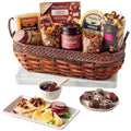 Harry & David Classic Gourmet Gift Basket – Includes Hickory-Smoked Summer Sausage, Three Cheeses, Asiago Crackers, Chutney, Almonds, Dried Fruit, Truffles, & Moose Munch®, All Occasions, Gatherings