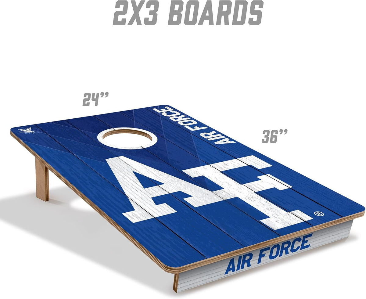 YouTheFan NCAA 2' x 3' Wood Cornhole Game with Logo Bags