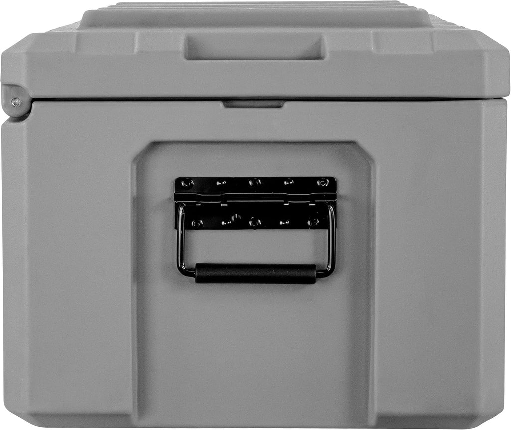 SRC-50 Crossover 26 Inch Cargo Case, Equipment Hard Case, Roto Molded, Stackable with Pad-Lock Hasp, TSA Standard, IPX4 Rated (Gray)