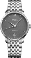 MIDO Baroncelli Big Date - Swiss Automatic Watch for Men - Grey Dial - Case 40mm - M0274261108800