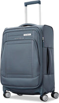 Samsonite UpLIFT Lightweight Softside Carry-On Luggage with Spinner Wheels - Expandable - Airline-Approved, Polyester Soft Suitcase for Ultra Light Travel - Elemental Blue