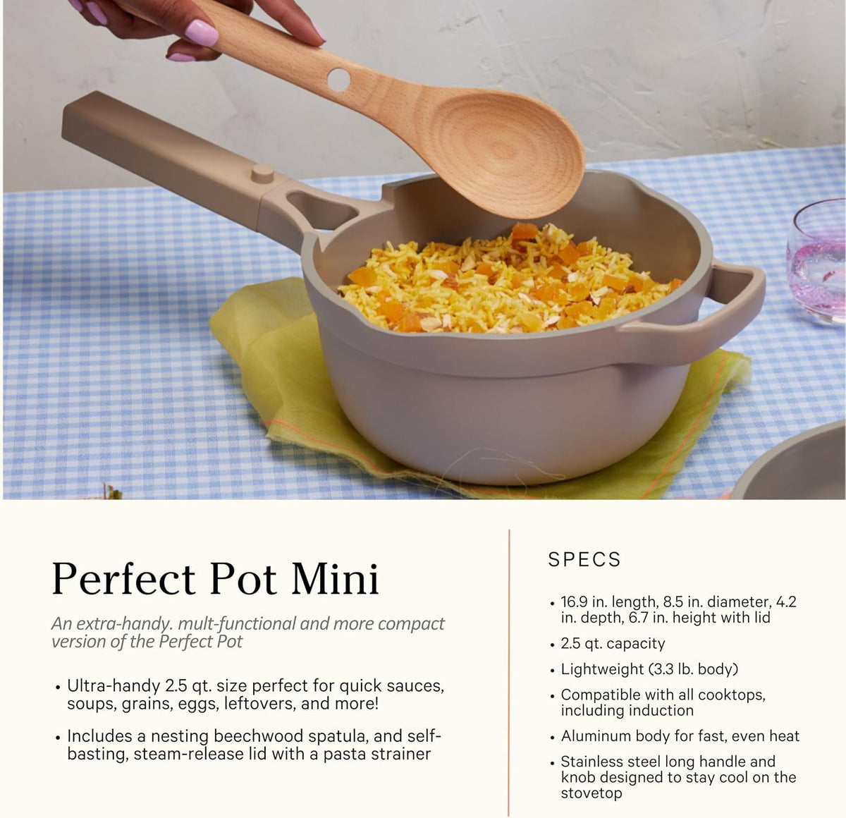 Our Place Cookware Set - 13-Piece Kit Including the Always Pan, Perfect Pot and Spatulas | Multifunctional, Toxin-Free Nonstick | Heat Safe up to 450°F | Oven, Stove, Induction Compatible | Spice