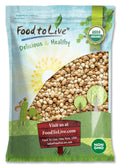 Food to Live Organic Blanched Roasted Hazelnuts, 12 Pounds – Non-GMO, Dry Roasted Filberts, No Skin, Whole Nuts, Unsalted, Kosher, Vegan, Bulk. Keto Snack. Great for Baking, Salads, and Granola.